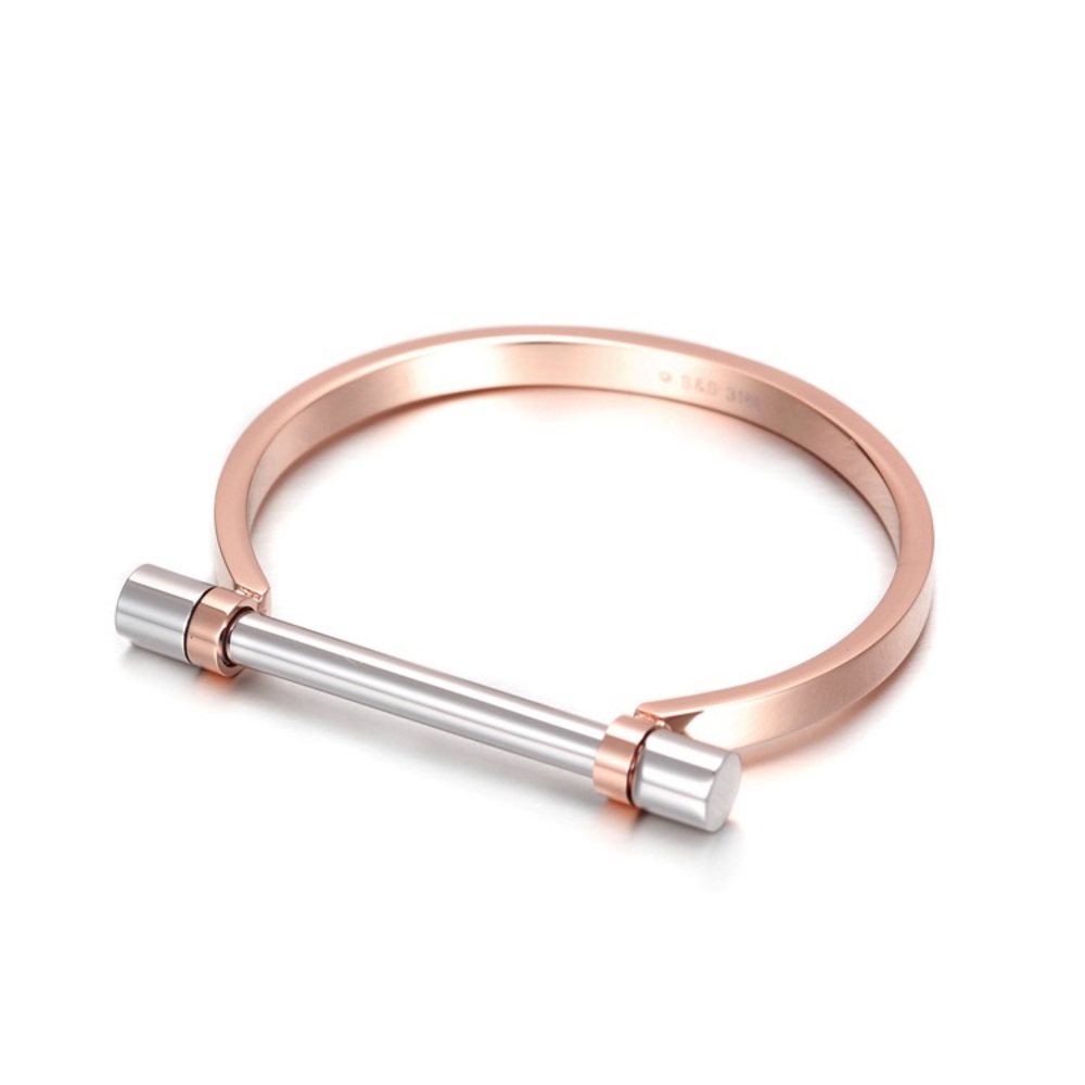 Two Tones Bar Bracelet